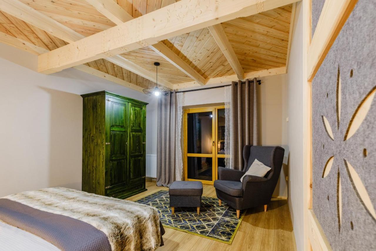 Apartamenty Willa Olsza Wood House & Mountain View & Sauna 扎科帕内 外观 照片