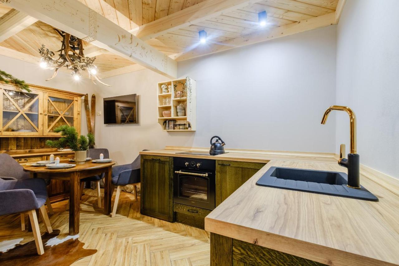 Apartamenty Willa Olsza Wood House & Mountain View & Sauna 扎科帕内 外观 照片