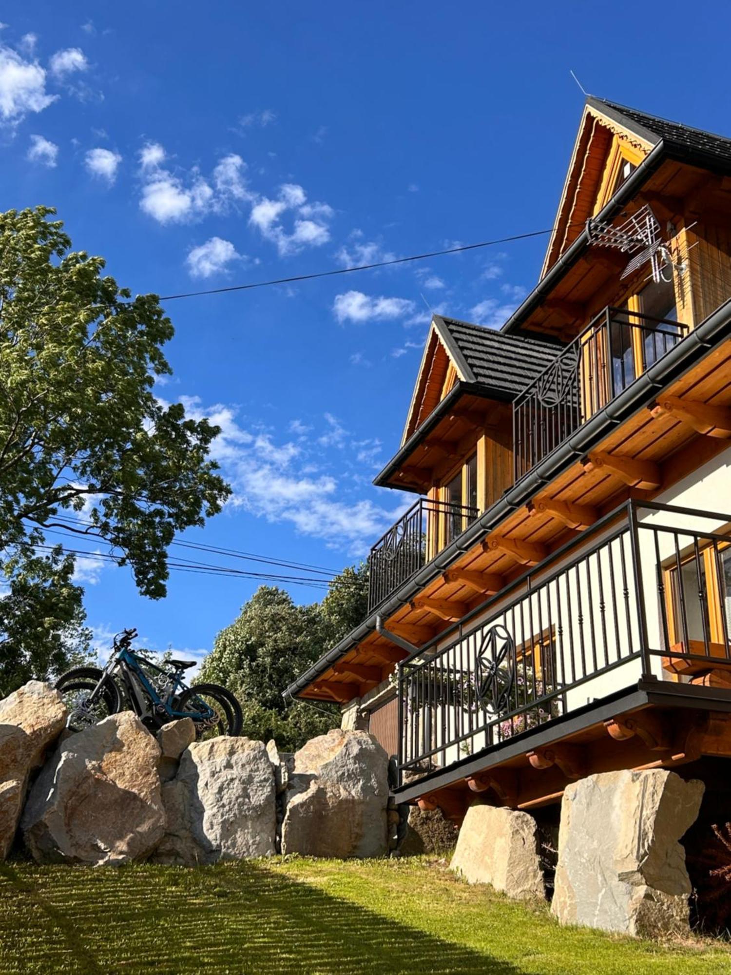 Apartamenty Willa Olsza Wood House & Mountain View & Sauna 扎科帕内 外观 照片