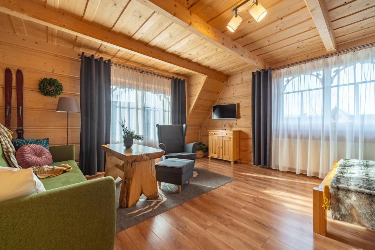 Apartamenty Willa Olsza Wood House & Mountain View & Sauna 扎科帕内 外观 照片